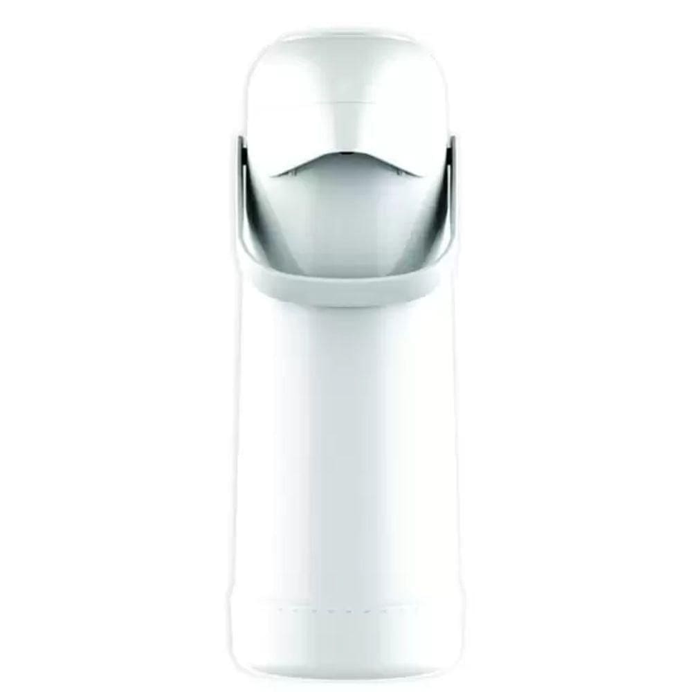 Garrafa Termica 1L Magic Pump Branca 8700bra Termolar
