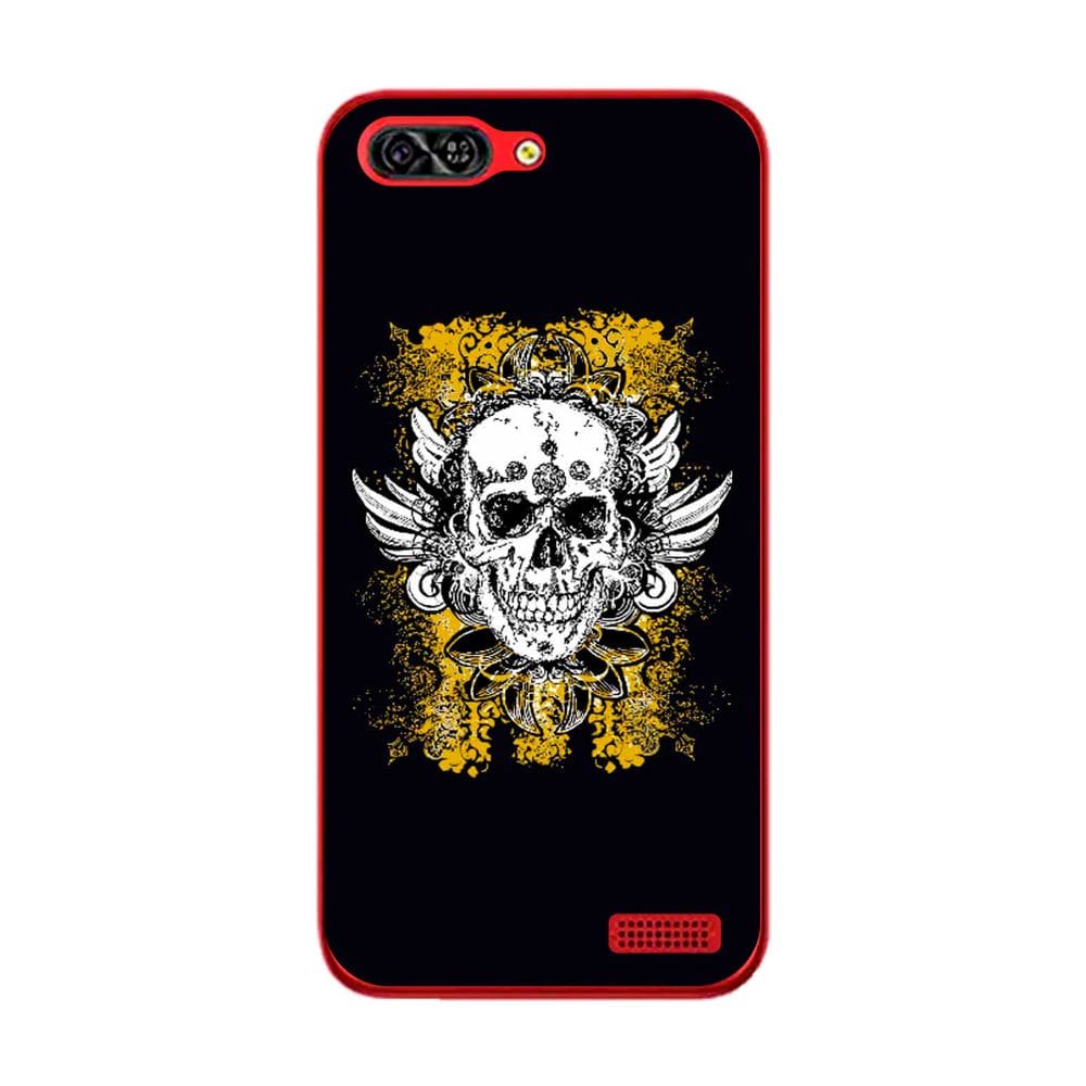 Capa Adesivo Skin374 Verso Para Red Mobile Quick 5.0 S50