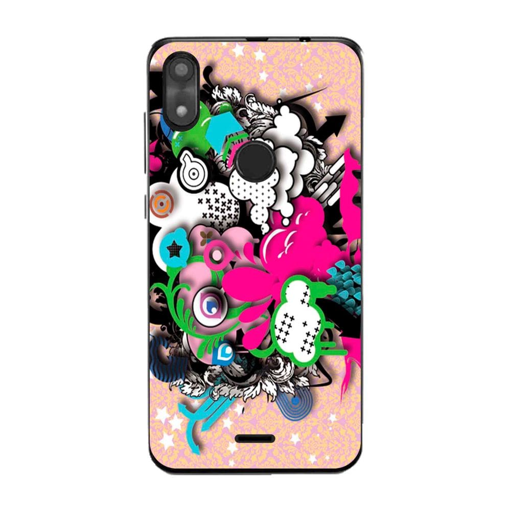 Capa Adesivo Skin104 Verso Para Multilaser F Pro (P9118)