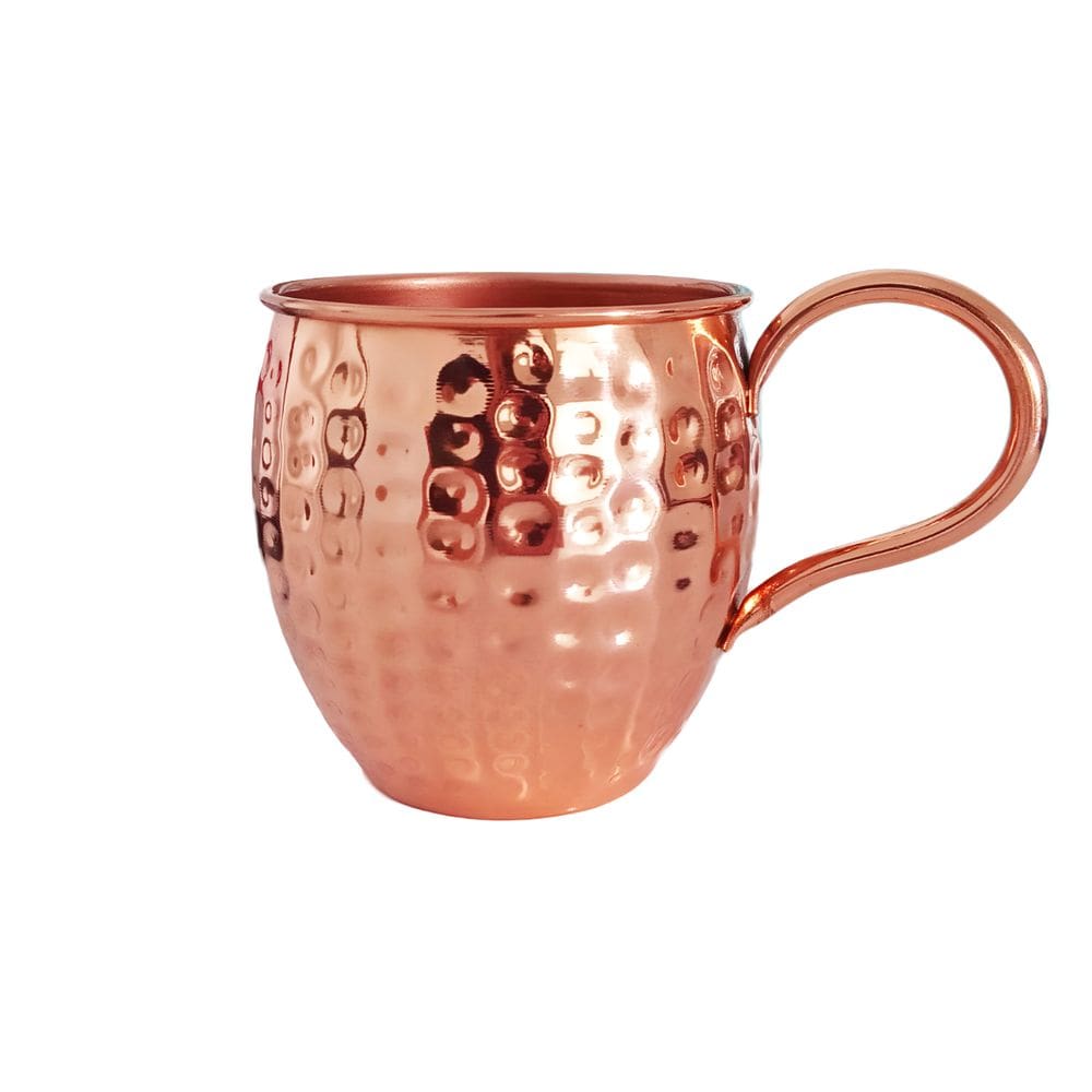 Caneca Barril Cobre Martelada Moscow Mule - 500ml
