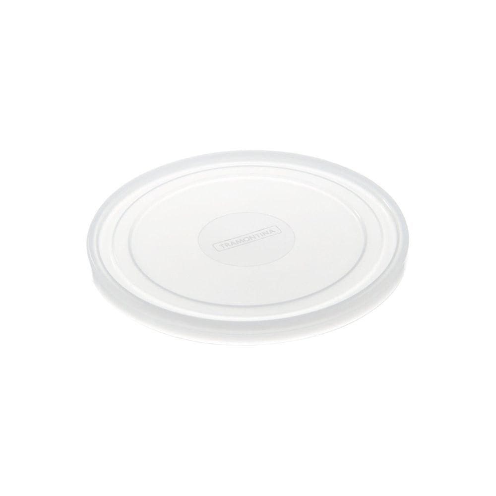 Tampa De Plástico Tramontina Freezinox Redonda ø 22 Cm Tramontina