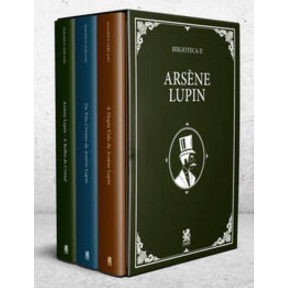 Biblioteca Arsene Lupin - Vol. 02 - Box C/3 Livros