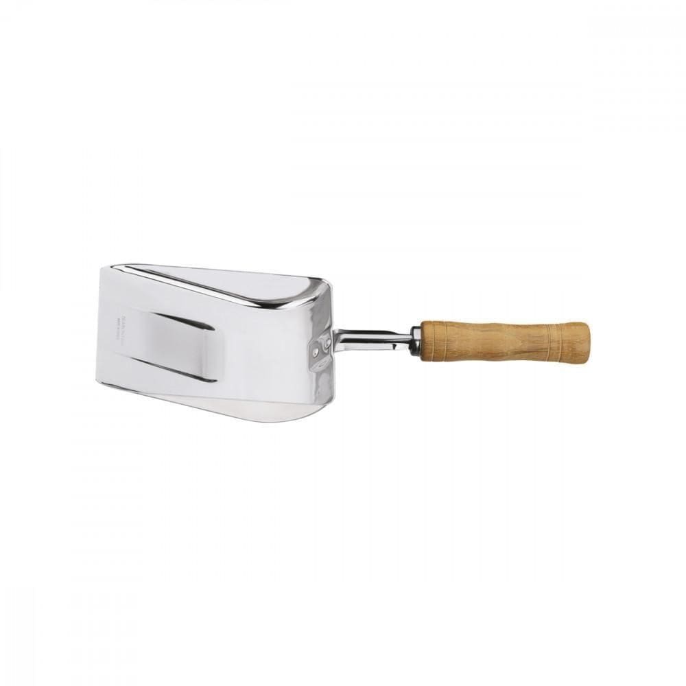Pa Para Cinzas Tramontina Churrasco Com Lamina Em Aço Inox E Cabo De Madeira 37cm