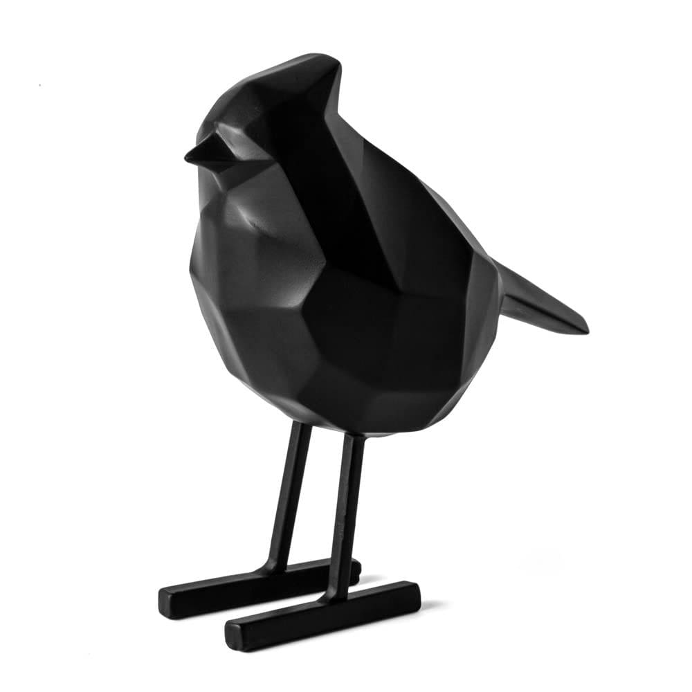 Escultura Passaro Em Polirresina 17Cm