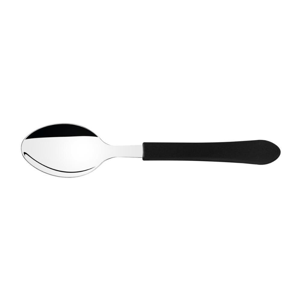 Kit 3 Colher De Mesa Leme Inox Preta Tramontina