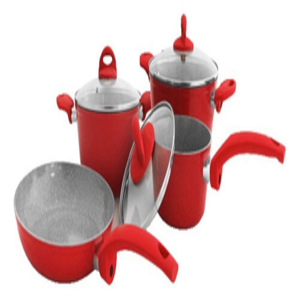 Conjunto 4 Panelas Ceramica Antiaderente Chili Jomafe Europa