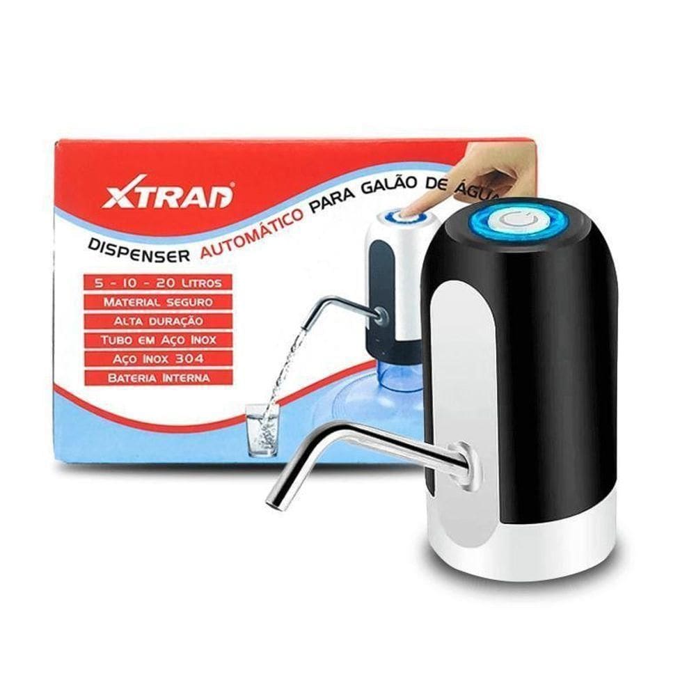 Kit 5 Bomba Galão água Elétrica Recarregável Dispensador