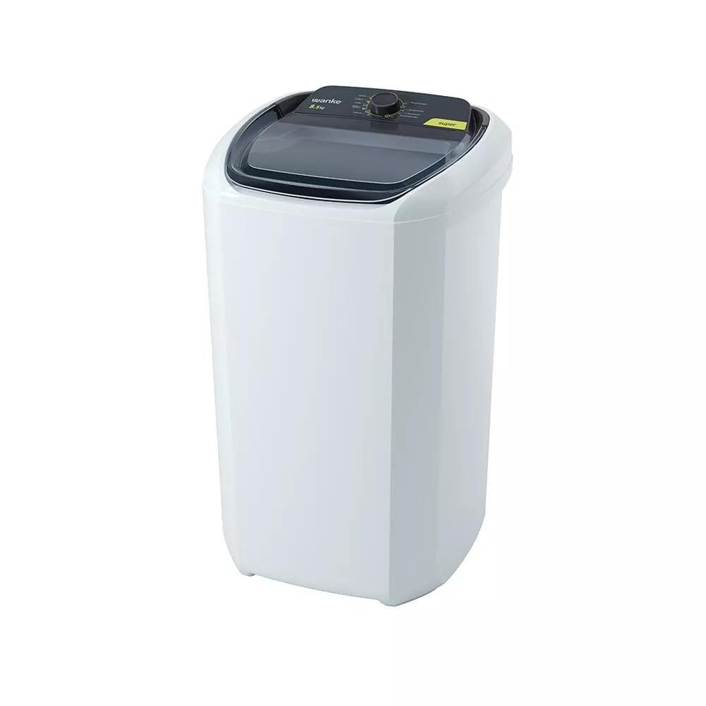 Máquina de Lavar Wanke 8,5kg Super Semi-Automática Branco 127V - LWBE085T3