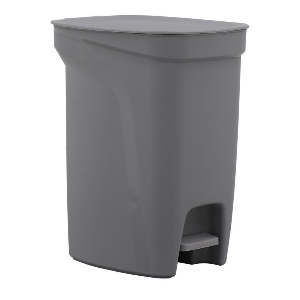 Lixeira Tramontina Compact 10l Polipropileno Cinza