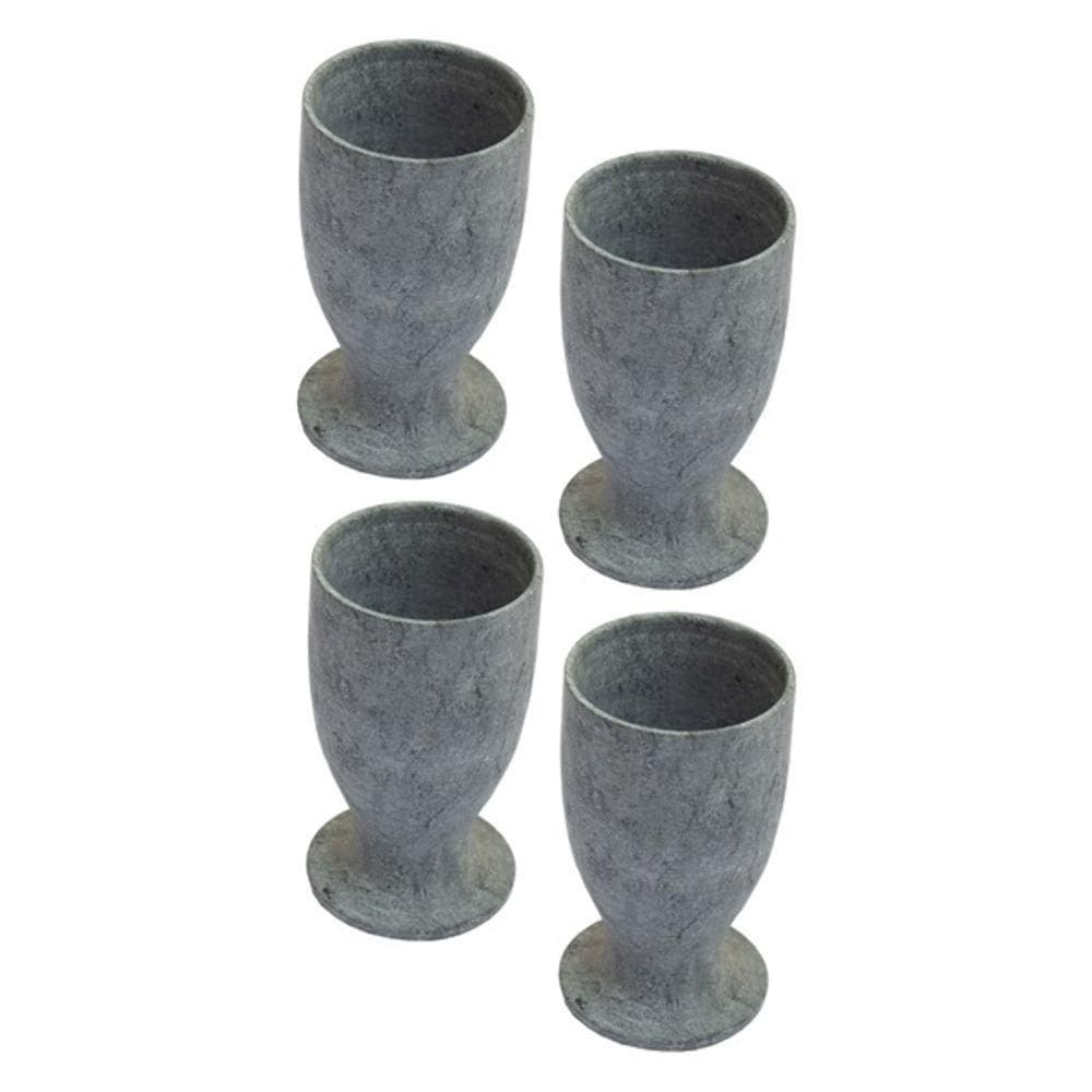 Copo De Chopp Pedra Sabão 300 Ml - 04 Unidades