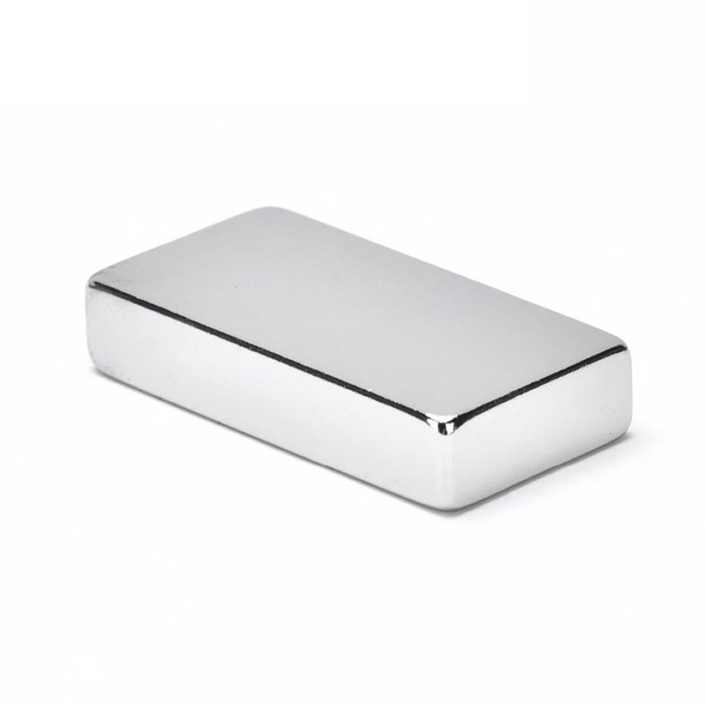 2pcs. Imã De Neodímio Bloco Super Forte - 40x20x10mm - N35