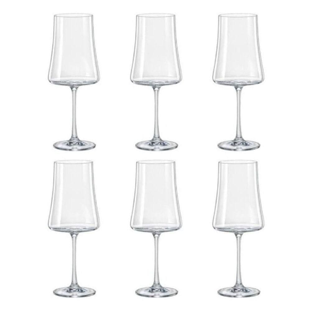 6 Taças Para água Xtra Em Cristal 560ml Bohemia