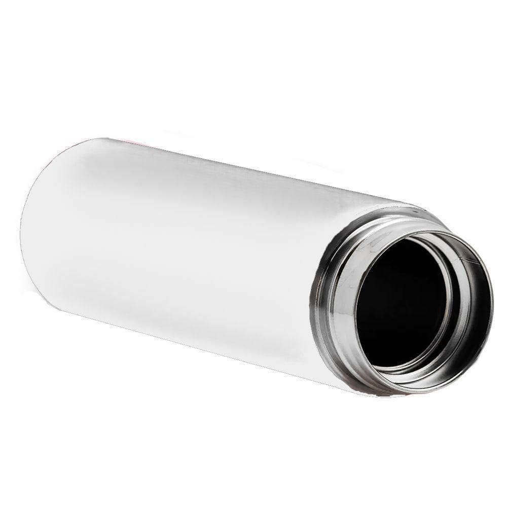 Garrafa Térmica Inteligente De Inox 500ml Tampa C-sensor De Temperatura Led água Café Chá Branco