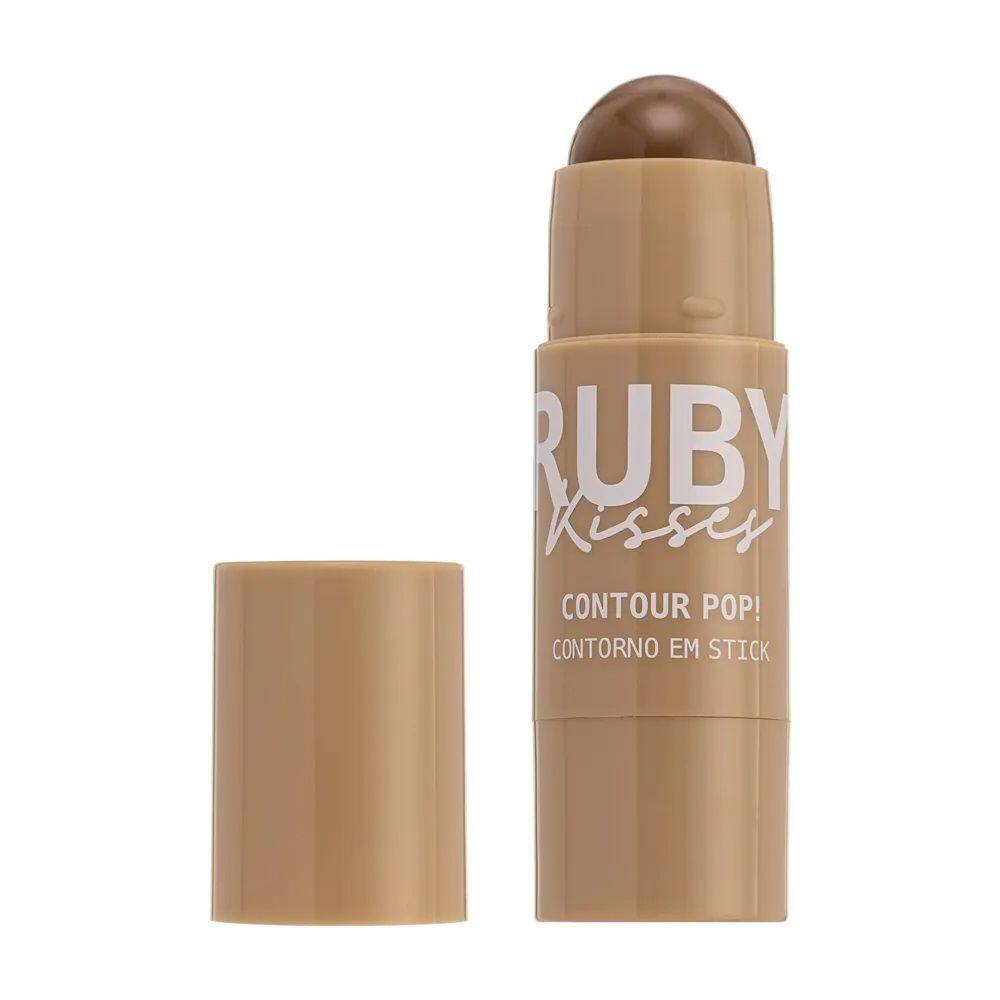 Contorno em Stick Contour Pop Marron Claro Kiss