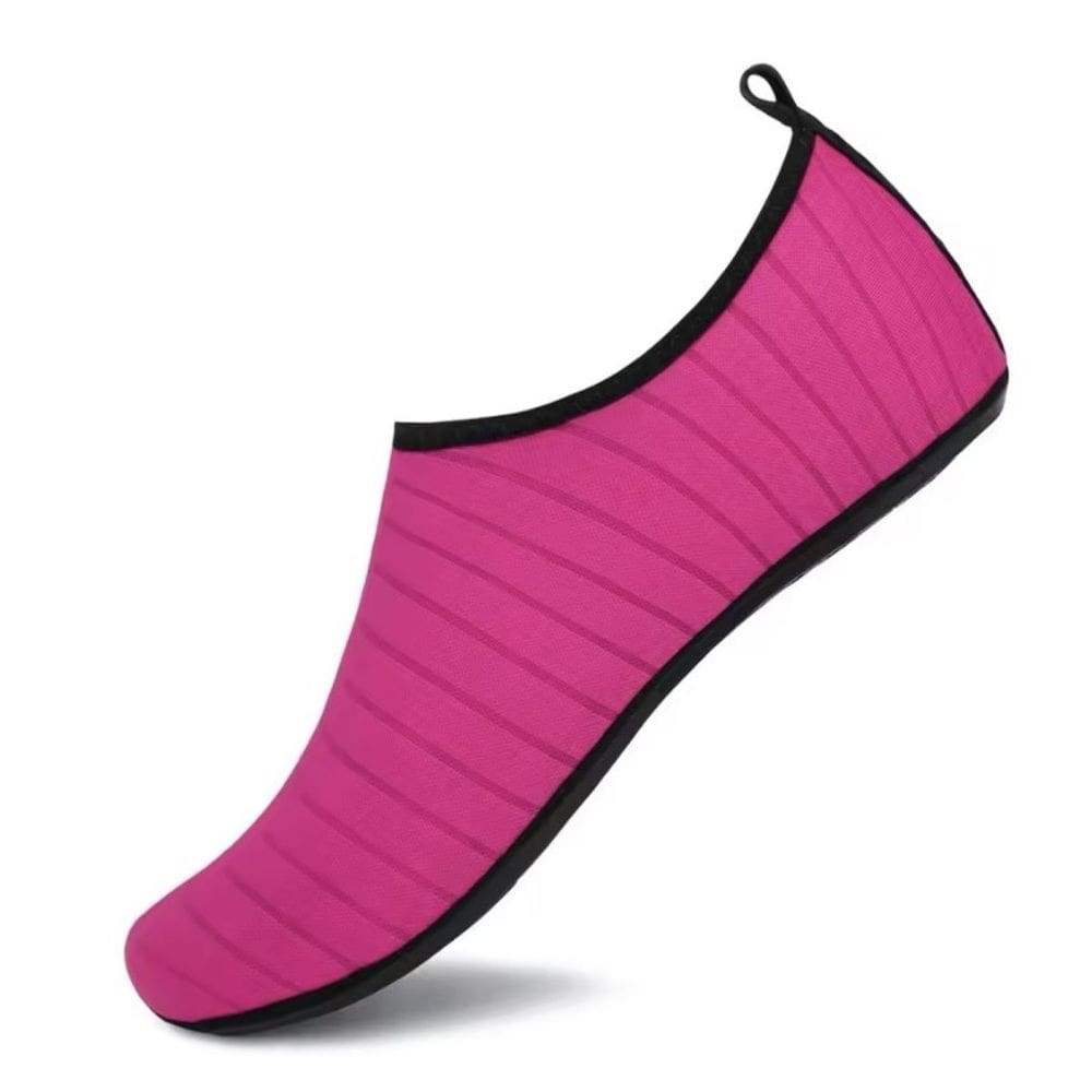 Sapatilha de Neoprene Reforçada Areia Mar Beach Tennis Rosa Neon - 38-39
