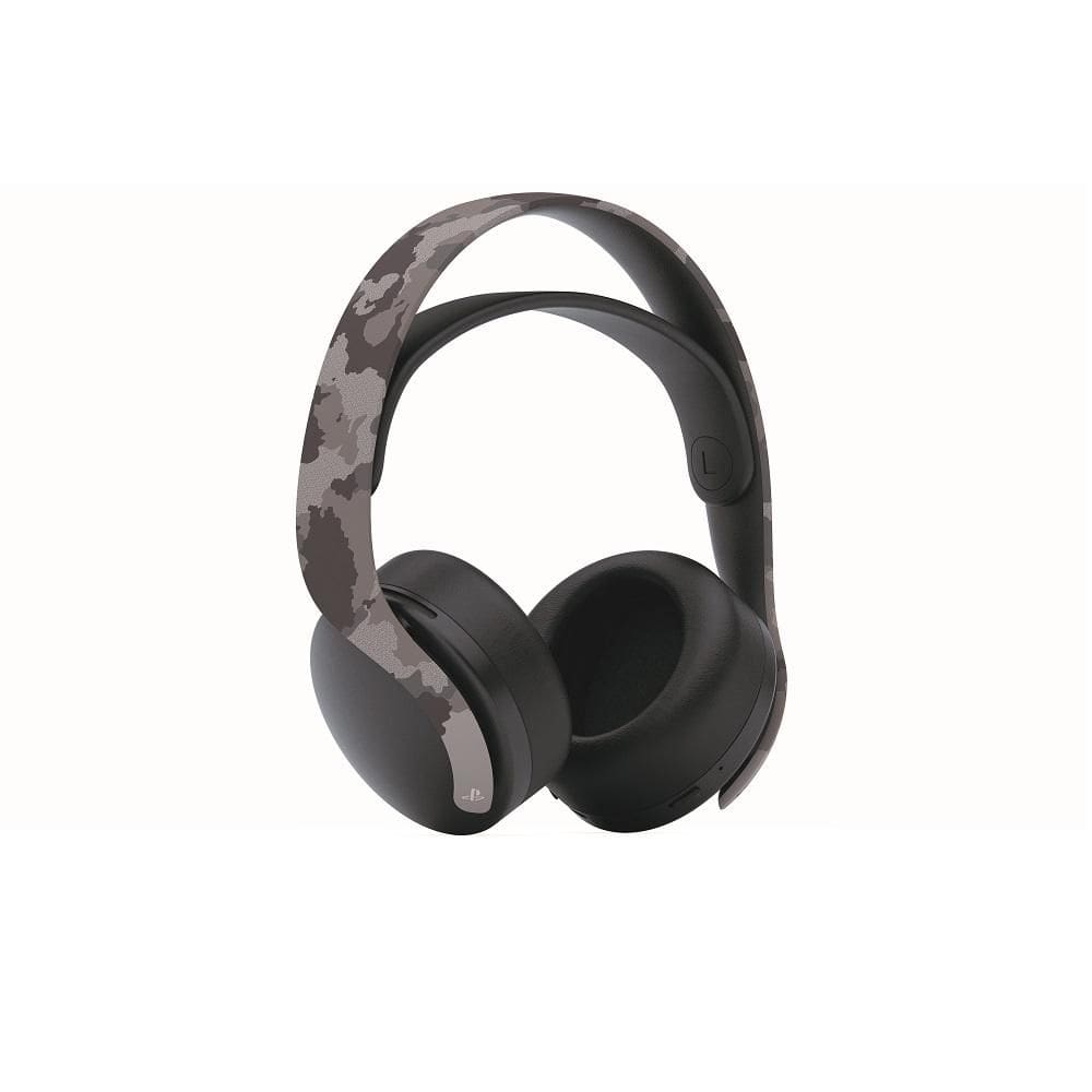 Headset Sony Pulse 3D PS5 Sem Fio Cinza Camuflado