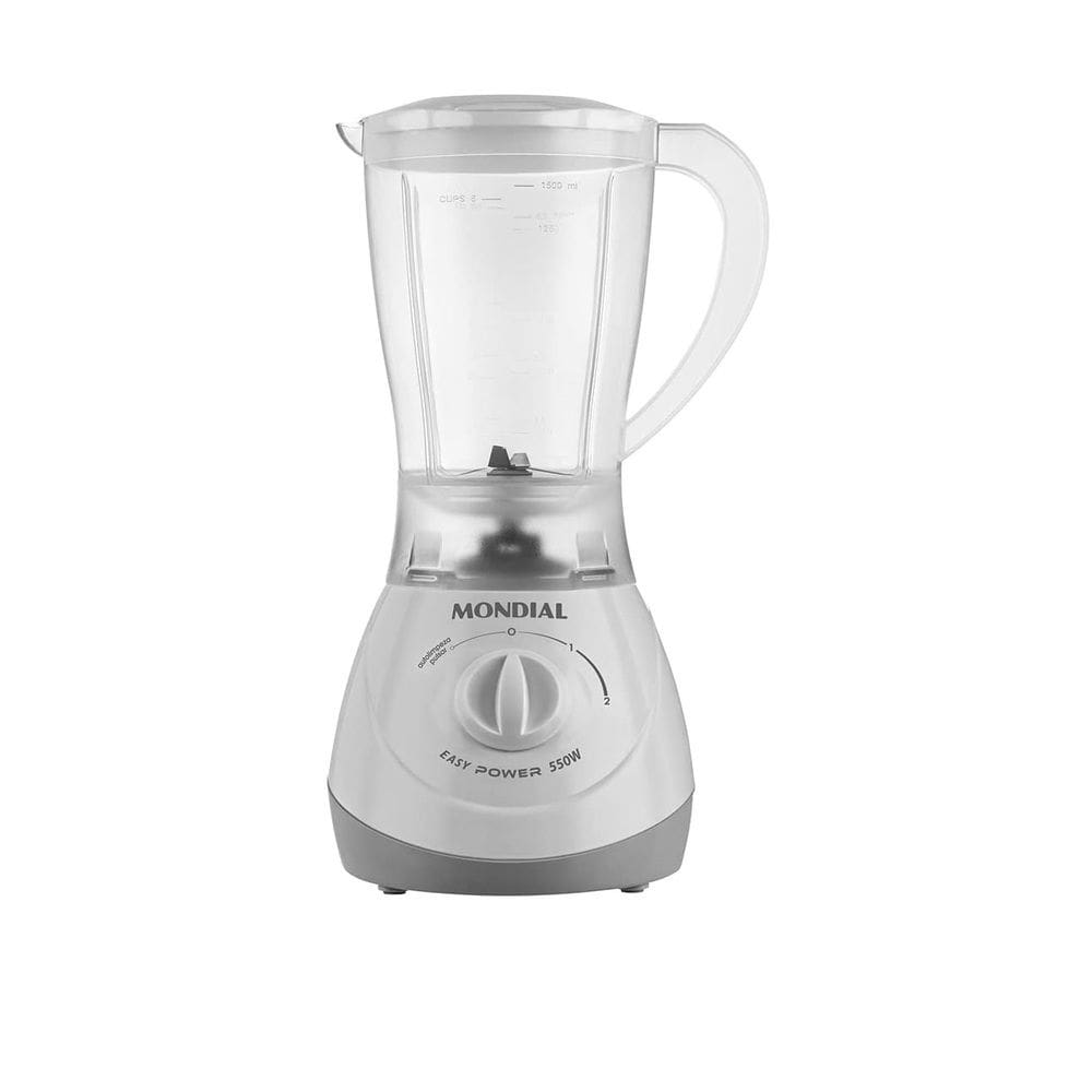 Liquidificador Branco Mondial Easy Power 550W L-550-W