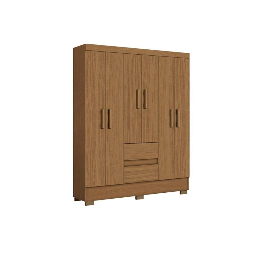 Guarda Roupa Casal 6 Portas 2 Gavetas 5138 Atacama