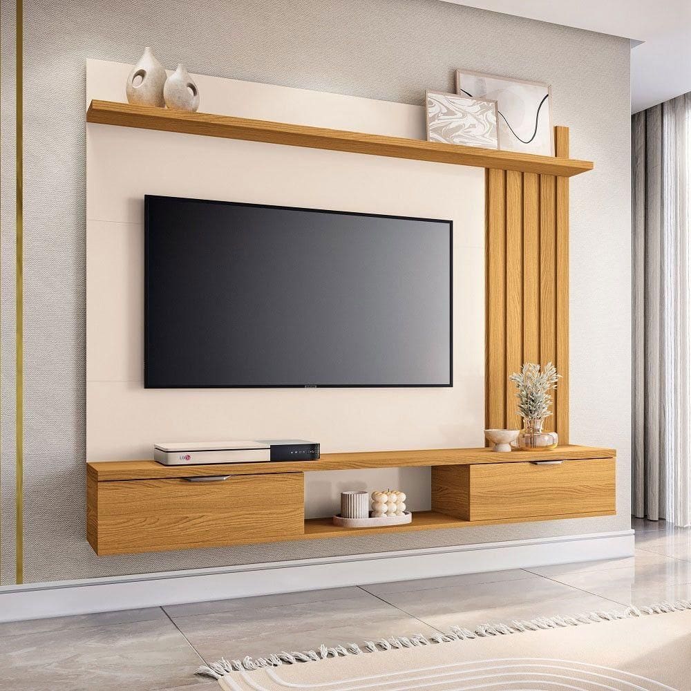 Painel Suspenso Lets 3390 Hb Moveis Cinamomo/offwhi