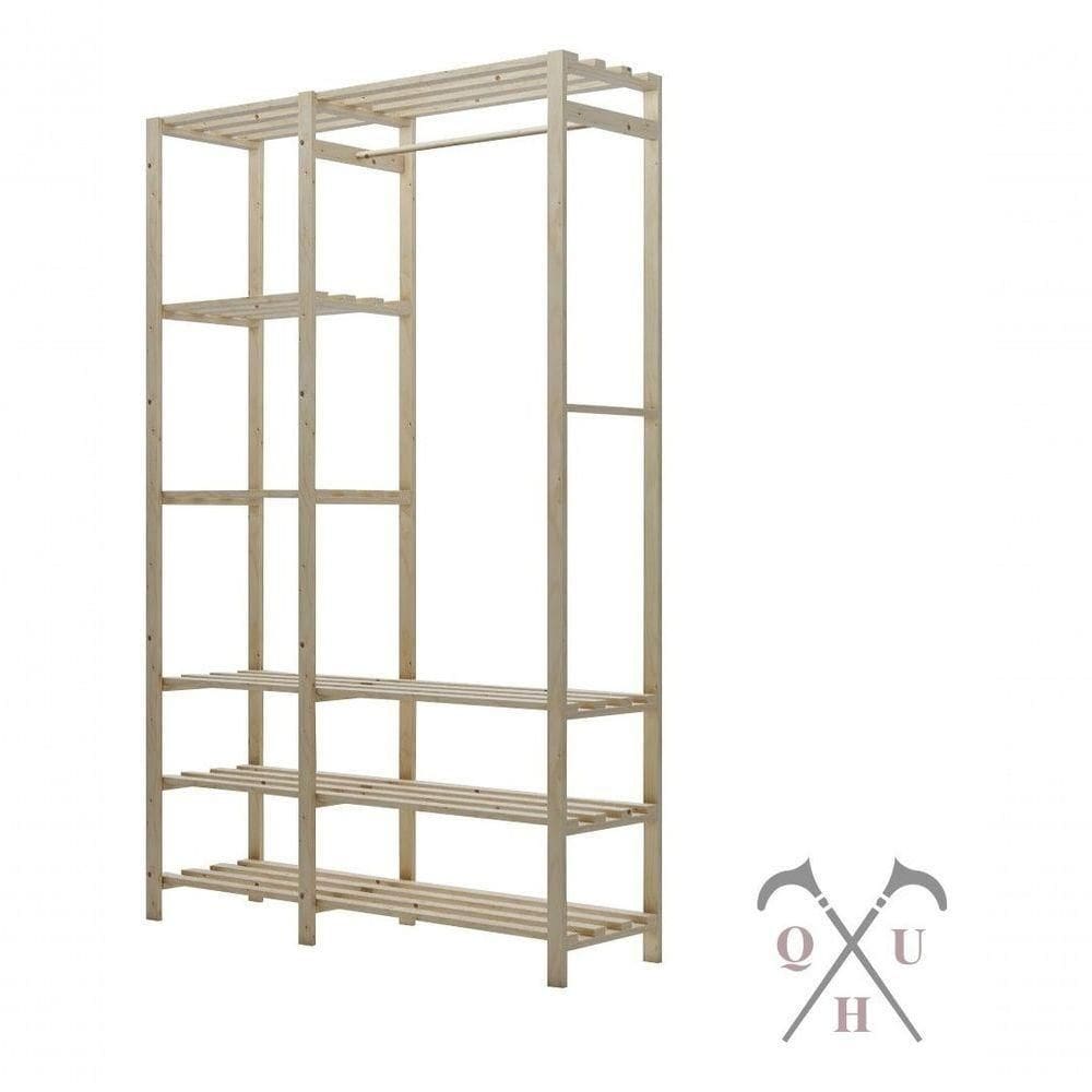 Kit Armário Pinus Expositor Madeira Para Cozinha Rústico E Móvel De Cozinha Estilo Vintage Rustico P