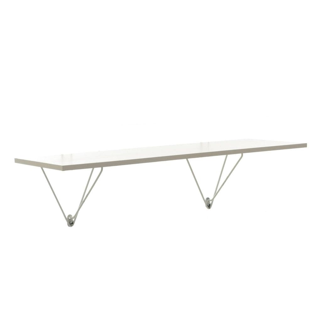 Prateleira Decorativa Space Dupla Branco