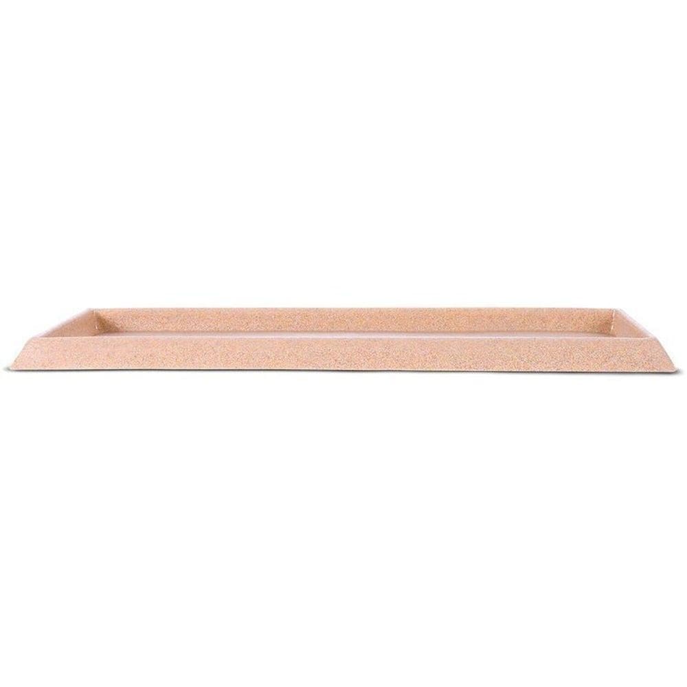 Conjunto de 10 Pratos para Vaso de Plantas Jardineira 60 Afort Bege