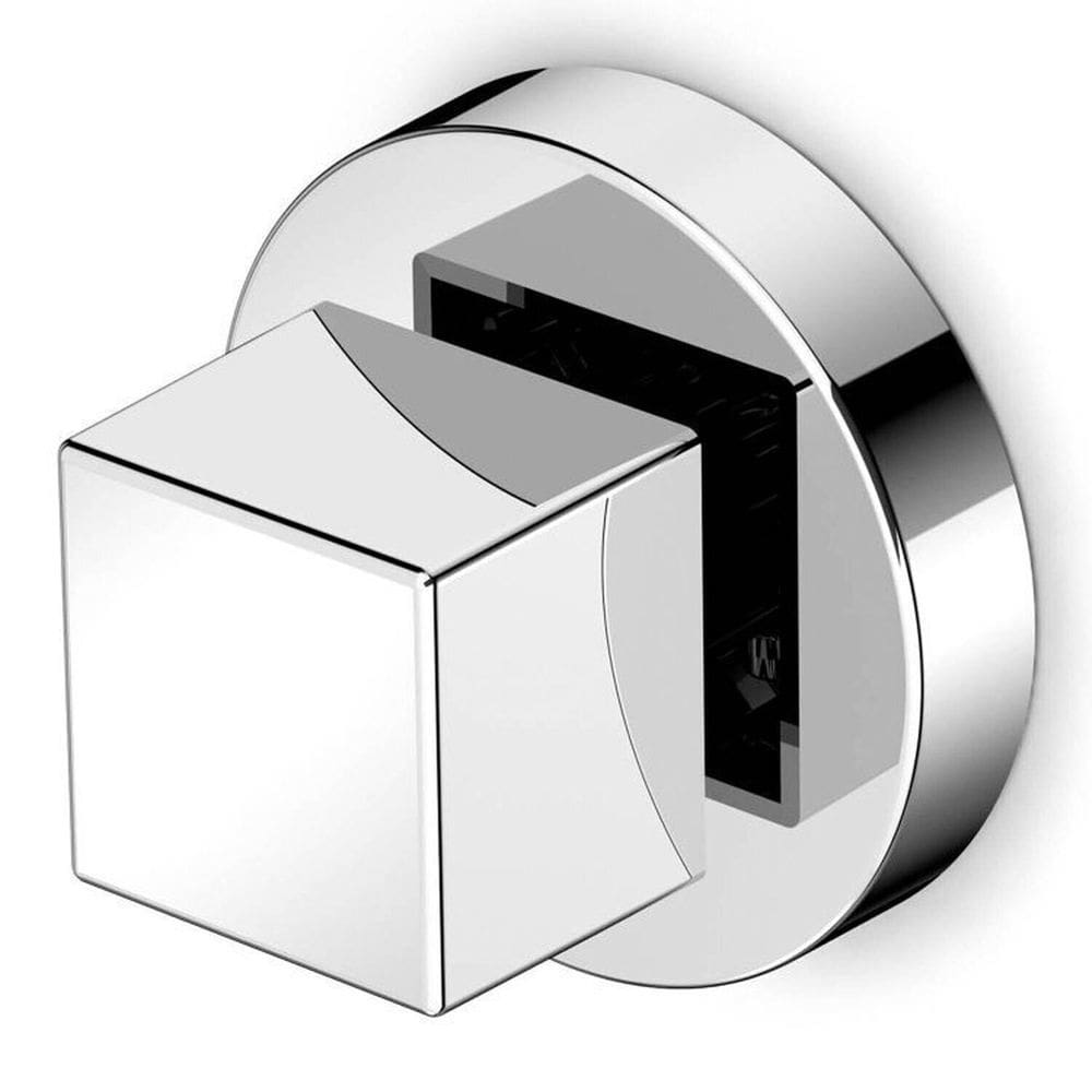 Kit com 3 Acabamento de Registro para Base Docol 1.1/4, 1.1/2 Basic Plus Cromado