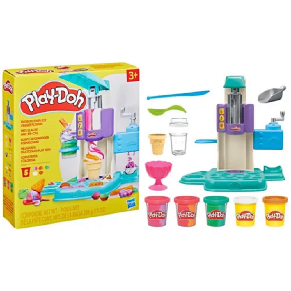 Play Doh Massinha Playset Sorveteria Colorida – Hasbro