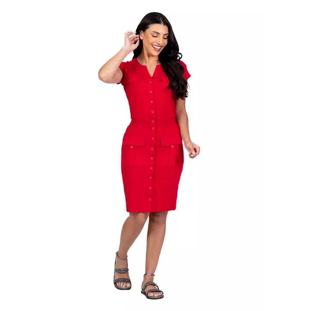 Vestido Hapuk Queren Vermelho 61115