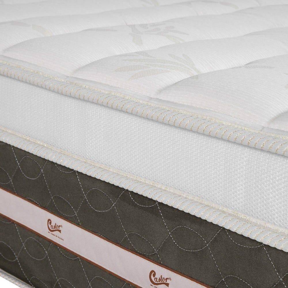 Colchão Castor Solteiro Silver Star Air One Face Tecnopedic 96x203x32cm
