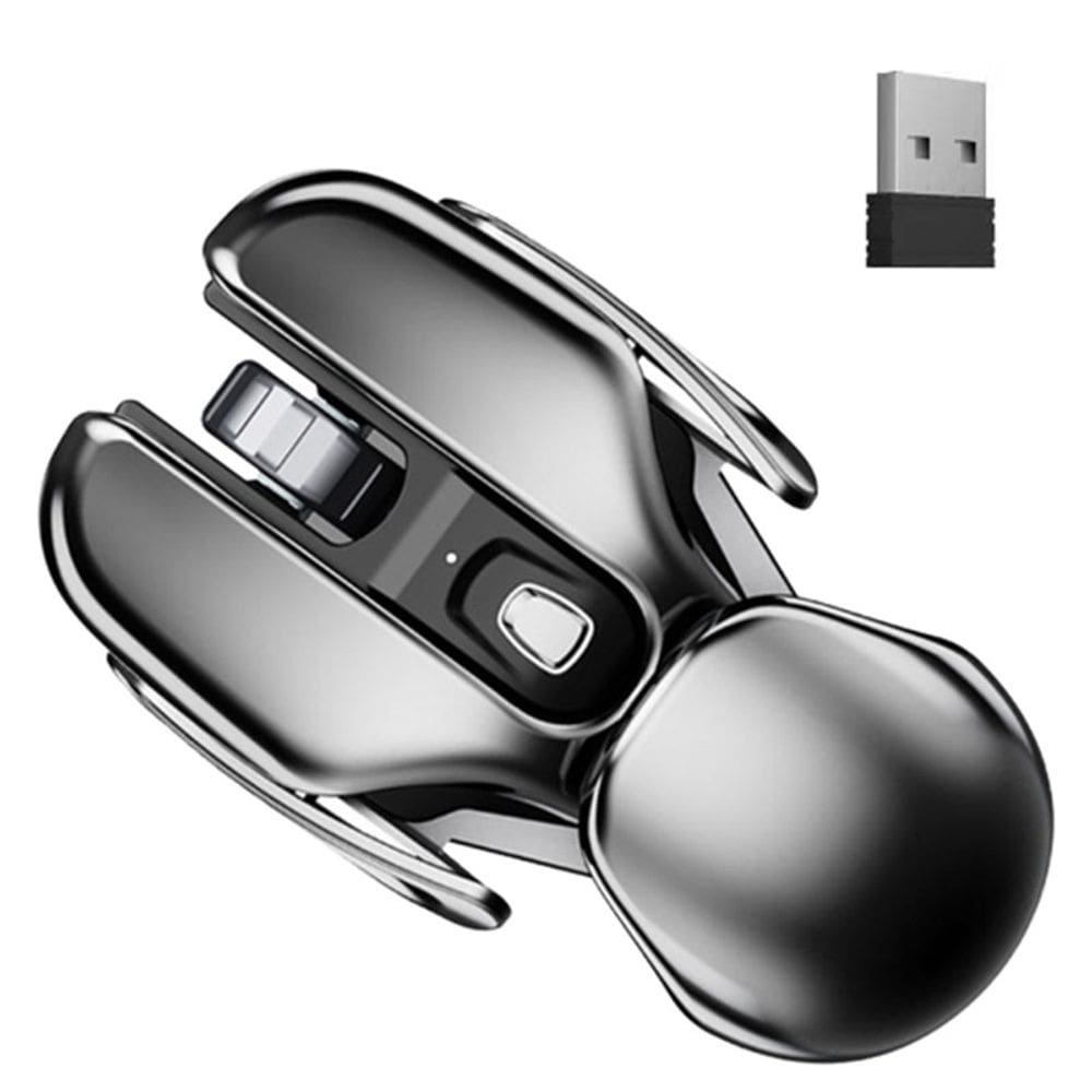 Mouse Inox Ergonômico 2.4g - Alta Precisão