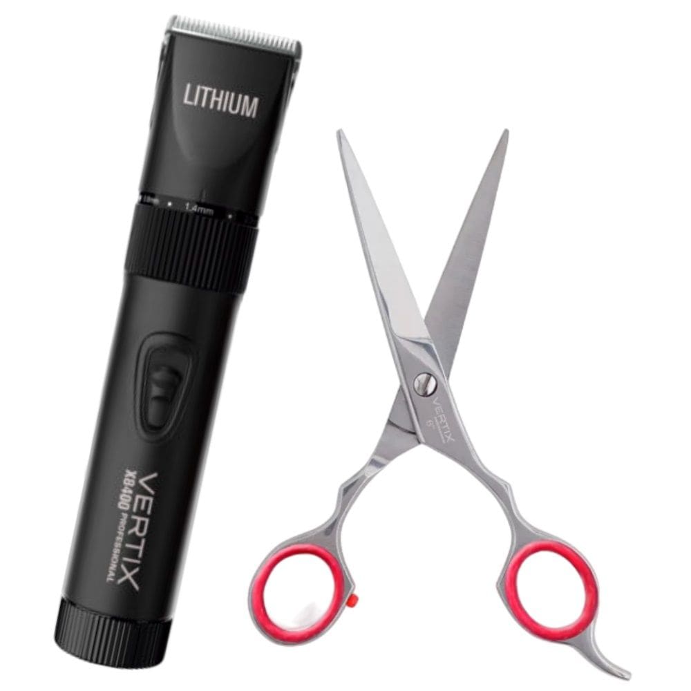 Máquina Corte X8400 Lithium + Tesoura Laser 6" Vertix