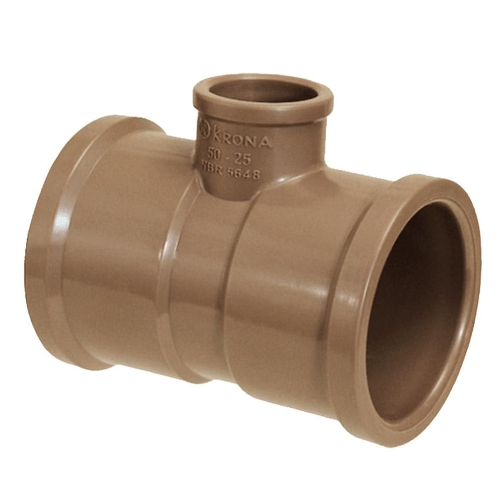 Te Reduçao Marrom 50X25MM Krona PCT 0468