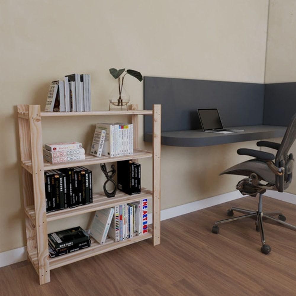 Livreiro Organizador Moderno Para Sala Objetos Exclusivo