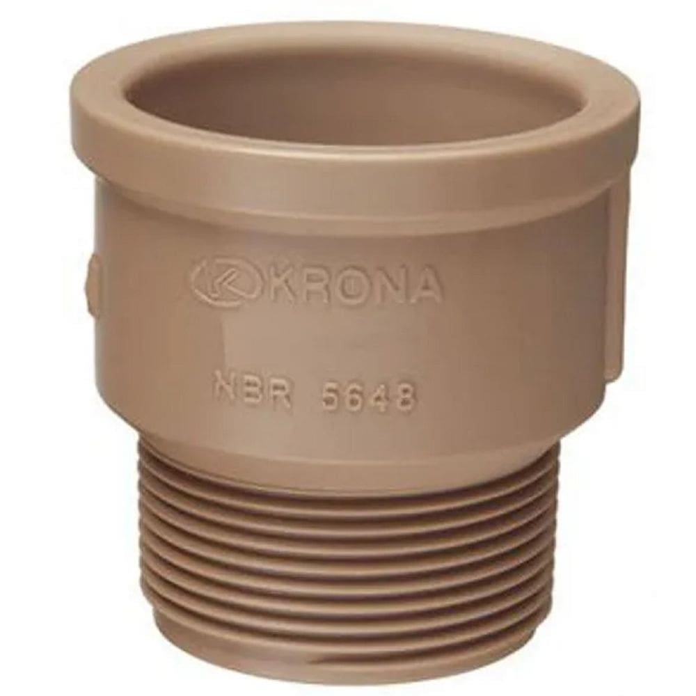 Adaptador Curto Marrom 50X1.1/2 LR Krona UN 0336