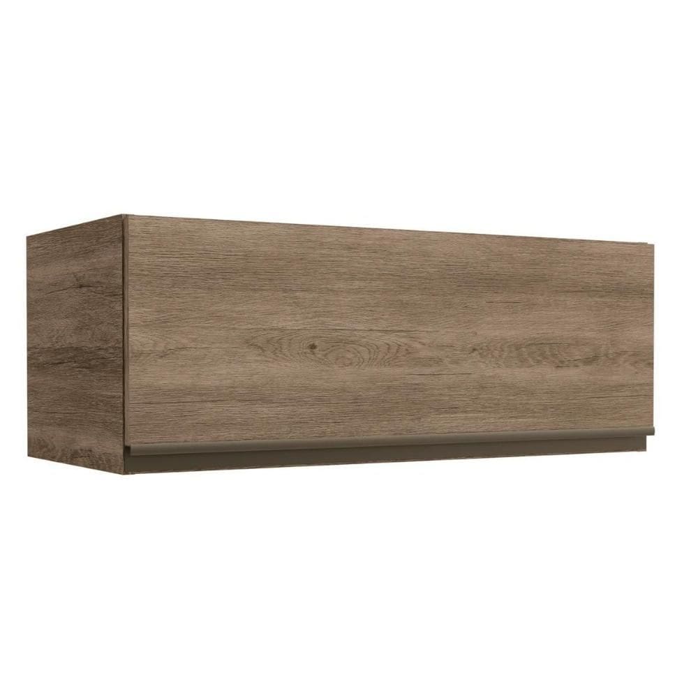 Armário Aéreo p/ Cozinha Maxxi G773 c/ 1 Porta Basculante 80cm Nogal - Kappesberg