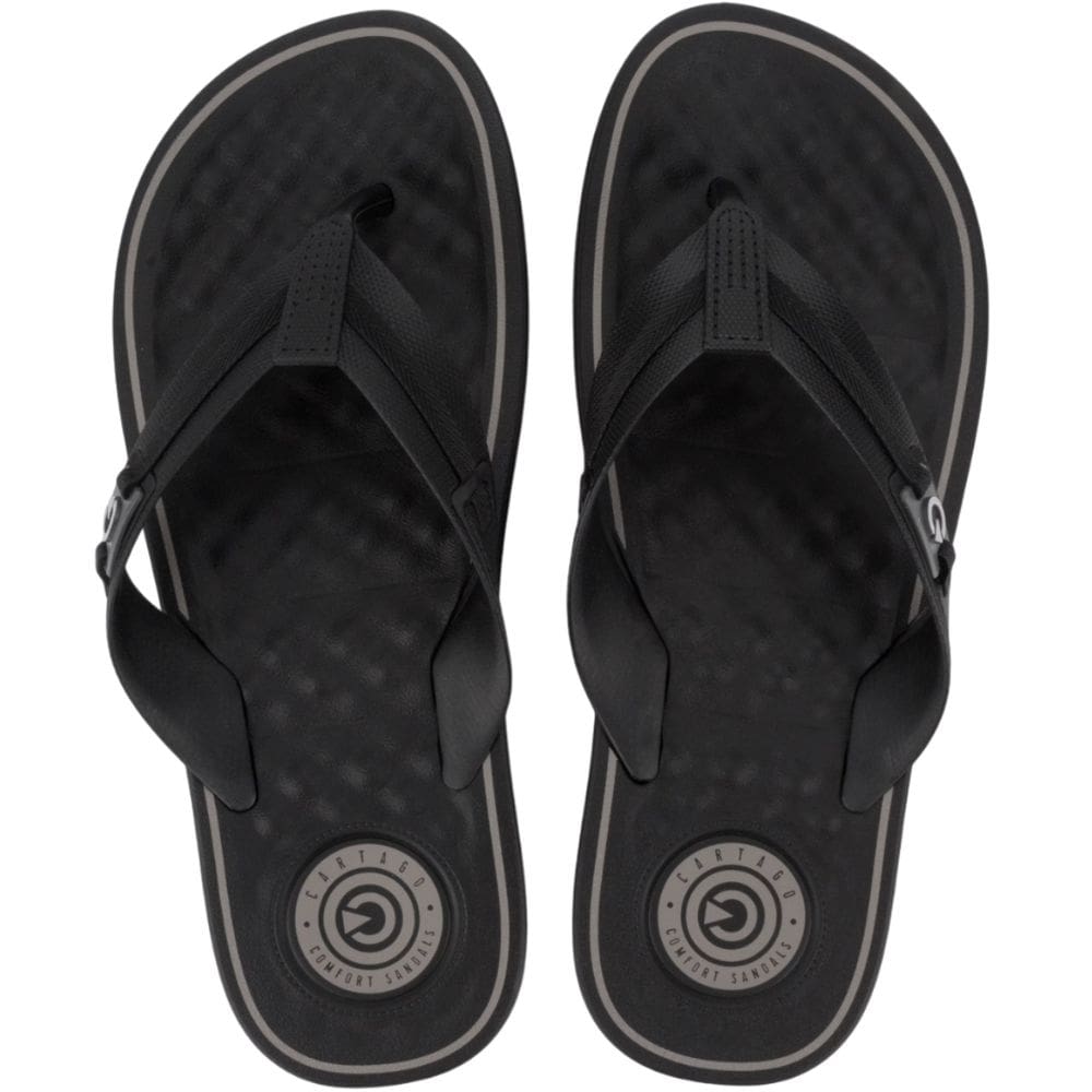 Chinelo de Dedo Masculino Casual com Palmilha Texturizada Massageadora Cartago 12212