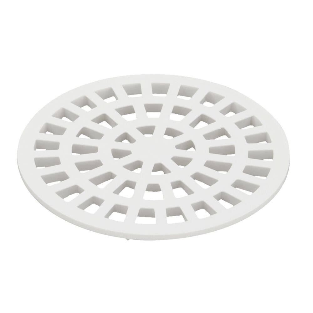 Grelha Plastica Redonda 15CM Branca Krona UN 0942