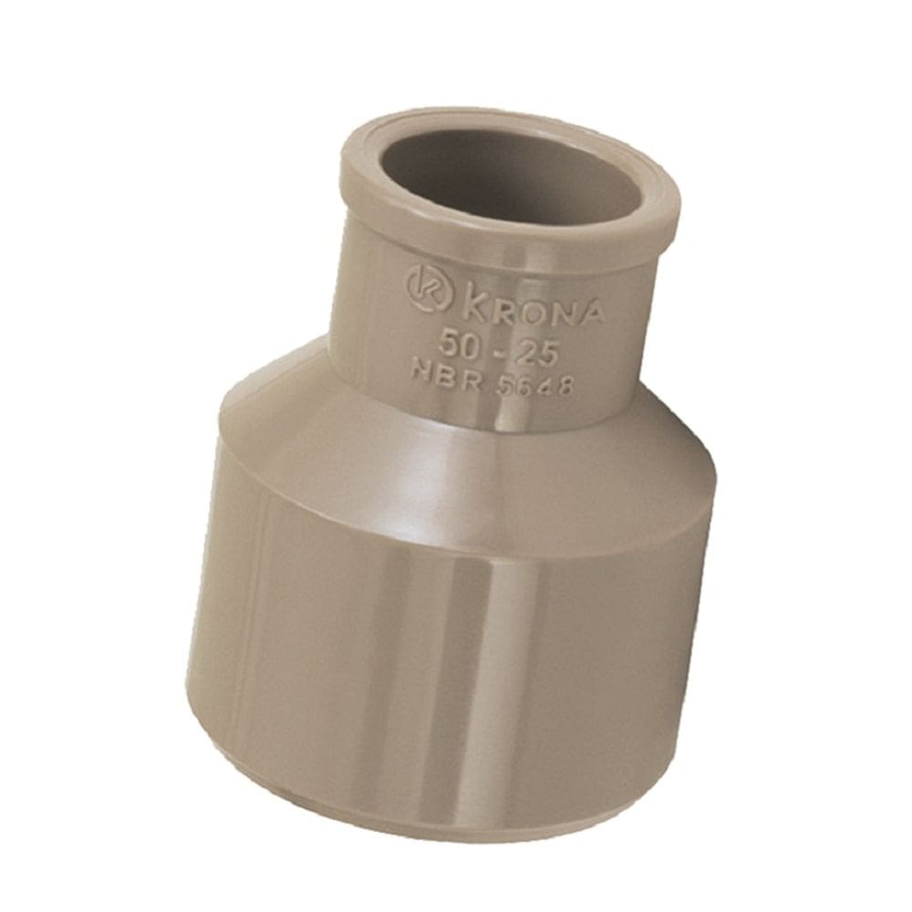 Bucha Reducao Marrom Longa 50X25MM LL Krona UN 0371