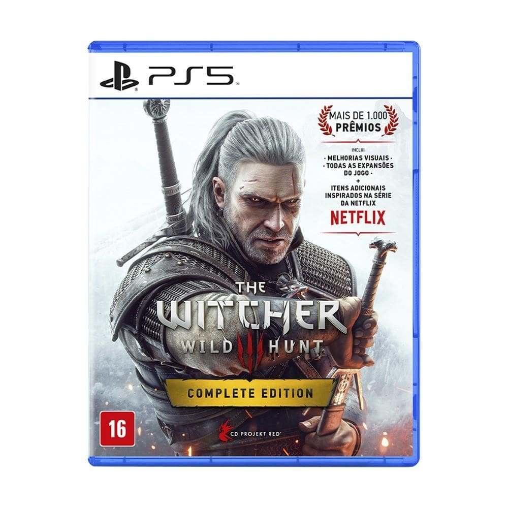 Jogo The Witcher 3 Wild Hunt Complete Edition Ps5