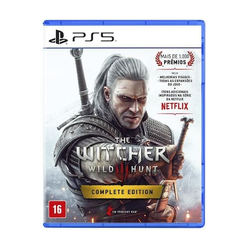 Imagem do produto The Witcher 3: Wild Hunt Complete Edition PS5 - Físico em Extra