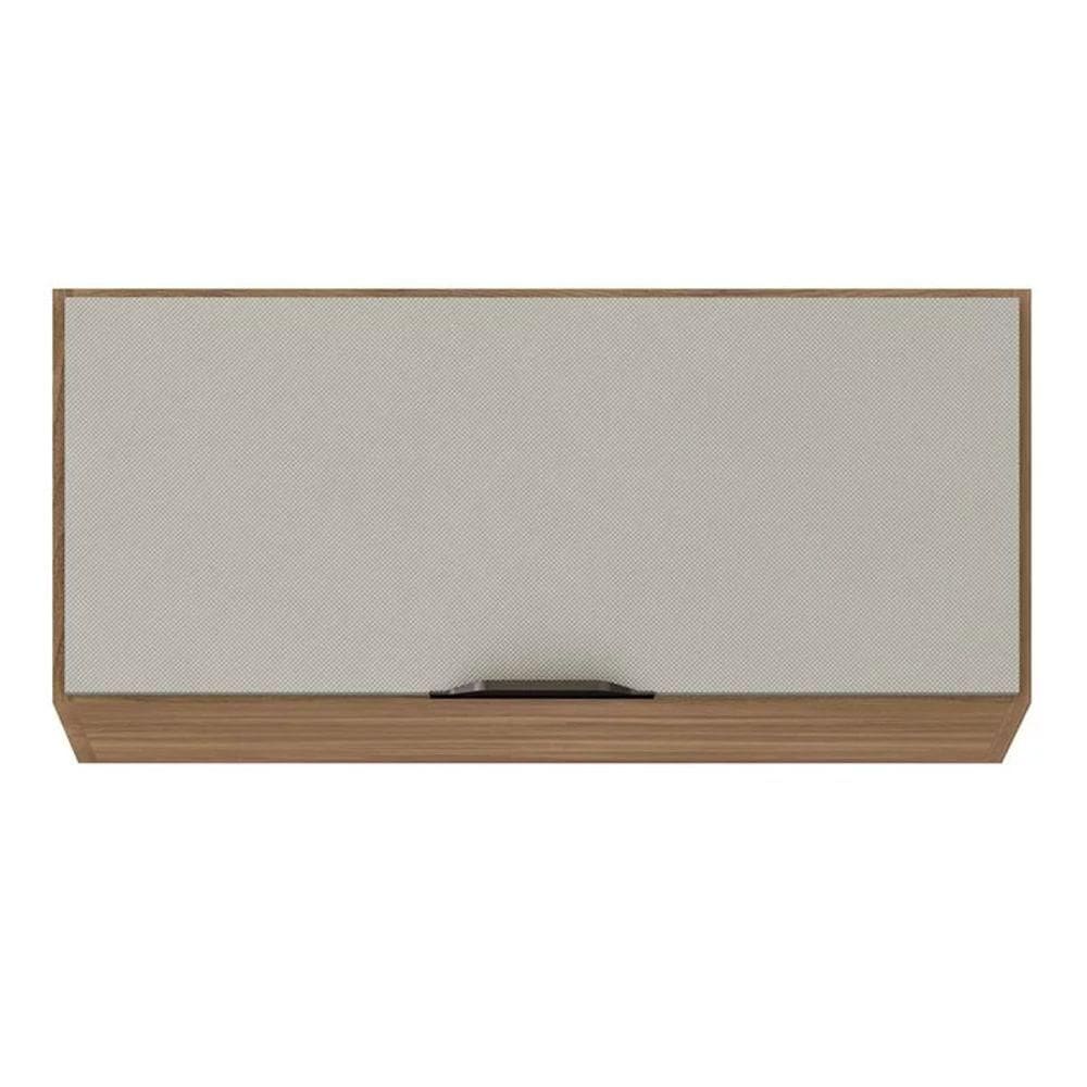Armário Aéreo Geladeira Firenze 1 Porta 70cm - Demóbile Cor Amêndola/nude Prime