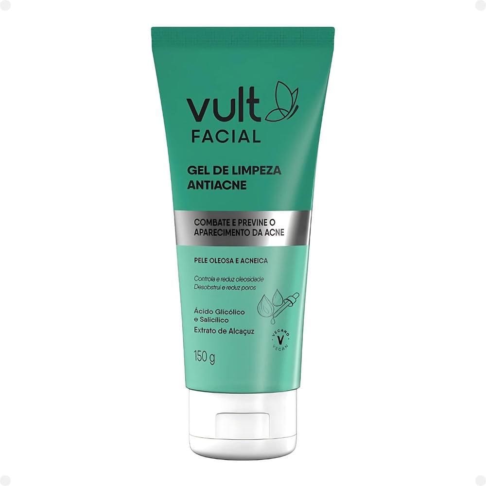 Gel de Limpeza Antiacne Vult Facial 150g