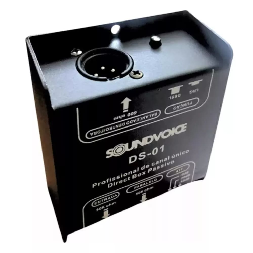 Direct Box Soundvoice Passivo Ds-01 De Canal Único