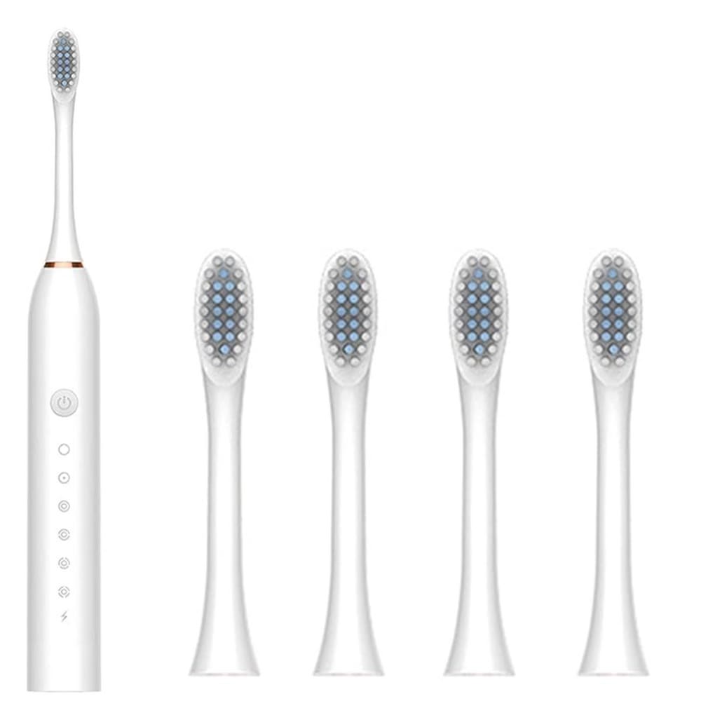 Escova de Dente Elétrica Recarregavel Pouco Ruído 6 Modos