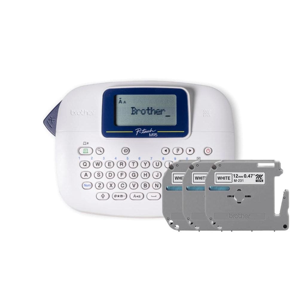 KIT ROTULADOR BROTHER + 3 Fitas