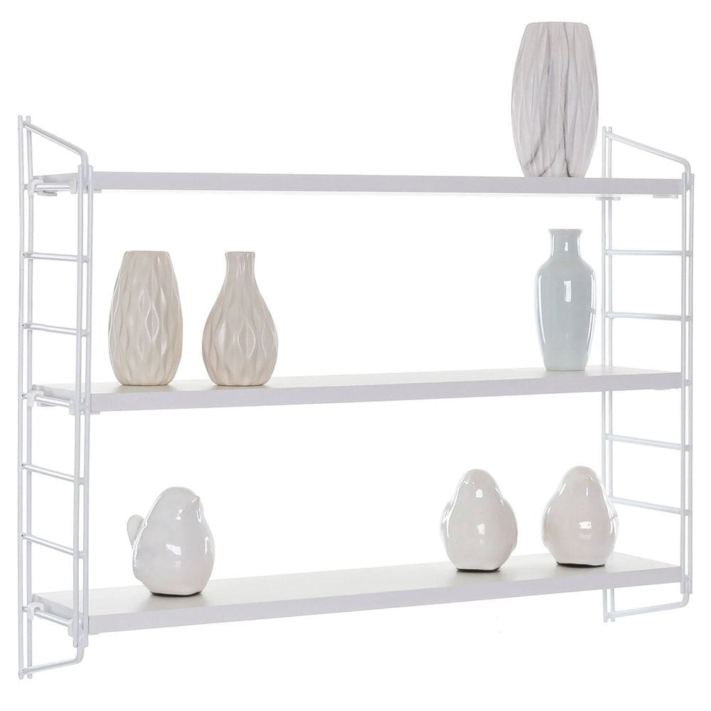 Kit com 3 Prateleiras Pequenas Branco