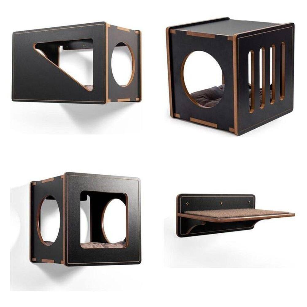 Playground Salem para Gatos Grandes Preto