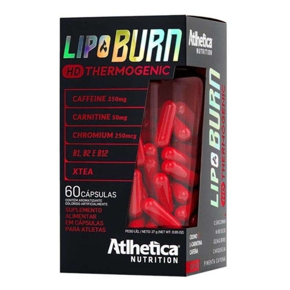 Lipo Burn hd Thermogenic (60caps) Atlhetica Nutrition