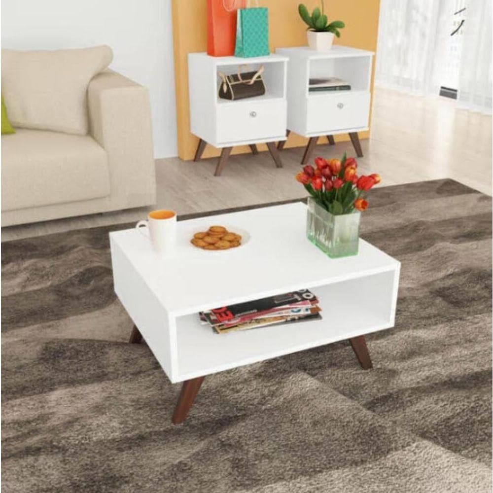 Mesa Retrô De Centro